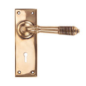 #09 - Marot Lever Door Handle on Lock Backplate
