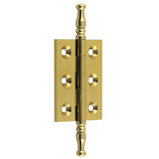#09 Simonswerk 0305 2" (51mm) Solid Brass Cabinet Finial Hinge