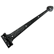 #09 Kirkpatrick 814 21" (513mm) Black Iron T (Tee) Strap Hinge