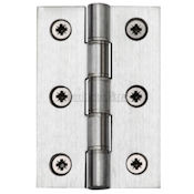 #02 3" (76mm) Solid Brass Butt Hinge DPBW