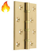 #15 Simonswerk 1550CE 4" (100mm) Solid Brass FD30 Fire Door Hinge