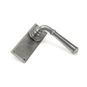 #07 - Chateau Lever Door Handle on Latch Backplate