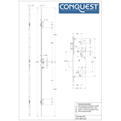 #02 Winkhaus AV2 Automatic Multi-Point Door Lock 45mm