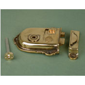 #03 - 5" Cromwell Privacy Rim Door Lock