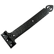 #19 Kirkpatrick 1161 15" (380mm) Black Iron T (Tee) Strap Hinge