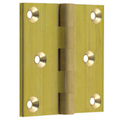#02 3" (76mm) Solid Brass Projection Hinge