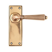 #08 - Palladio Lever Door Handle on Latch Backplate