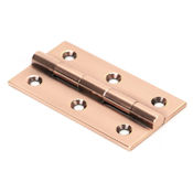 #12 2.5" (64mm) Solid Bronze Cabinet Hinge