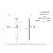 #01 - Marot Multi-Point Door Lock Handle