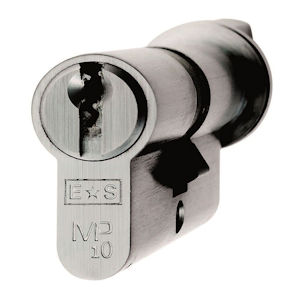 #08 - 32mm/32mm Euro Profile Key & Thumbturn Cylinder KA