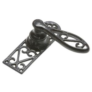 Kirkpatrick 2561 Black Iron Lever Door Handle