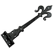 #21 Kirkpatrick 1820 16" (416mm) Black Iron T (Tee) Strap Hinge