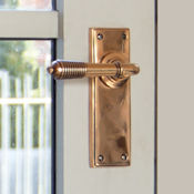 #05 - Marot Lever Door Handle on Latch Backplate