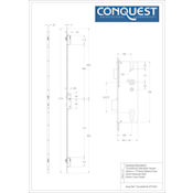 #02 Winkhaus 4941787 Thunderbolt Multi-Point Door Lock 45mm Backset