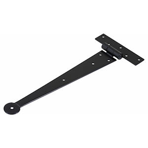 #03 12" (305mm) Penny End T (Tee) Strap Hinge