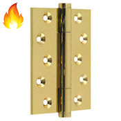 #17 Simonswerk 1750CE 4" (100mm) Solid Brass FD60 Fire Door Hinge