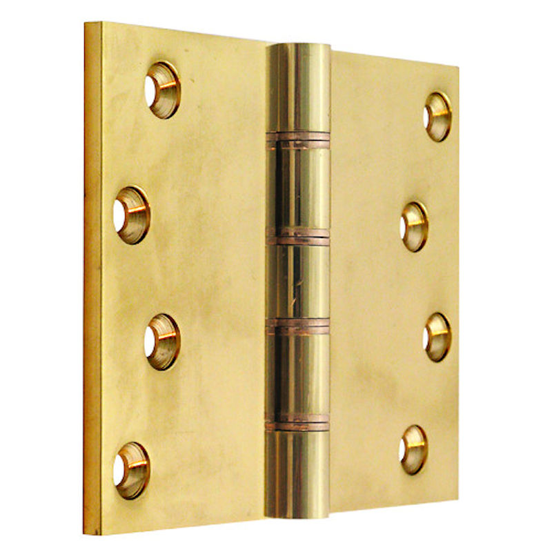 Simonswerk P1262 5" (127mm) Solid Drawn Brass Projection Hinge for