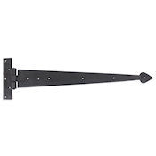 #30 22" (562mm) Hand Forged Gothic Arrow Head T (Tee) Strap Hinge
