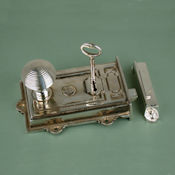 #06 - 6.5" Victorian Style Rim Door Lock