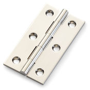 #10 2.5" (64mm) Solid Brass Cabinet Hinge