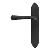 #04 - Gothic Lever Door Handle on Latch Backplate