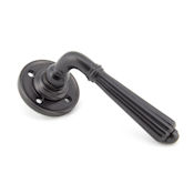 #04 - Palladio  Lever Door Handle on Rose