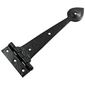 #02 Kirkpatrick 3679 12" (304mm) Black Iron T (Tee) Strap Hinge