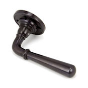 #02 - Orleans Lever Door Handle on Rose