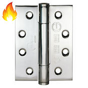 #12 4" (102mm) Stainless Steel Concealed Bearing Fire Door Hinge