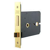 #02  6" (151mm) Imperial G8026/G8027 Deep Horizontal Mortice Bathroom Lock for Door Knobs