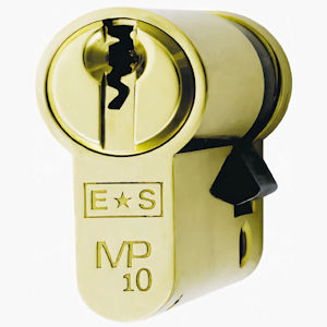 #02 High Security 10 Pin 42mm Euro Profile Single Cylinder