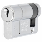 #02 Extra High Security 6 Pin 50mm Euro Profile Single Cylinder TS007 1*