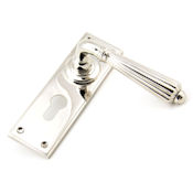 #16 - Palladio Lever Door Handle on Euro Lock Backplate