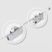 #01 Winkhaus 2559887 & 2559721 AV2 Automatic Slam Lock Multi-Point Door Lock 45mm Backset