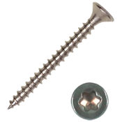A2 Stainless Steel Wood Screw 4mm x 40mm Torx Recess Countersunk Head