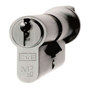 #10 High Security 10 Pin 80mm Euro Profile Key & Thumbturn Cylinder