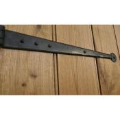 #10 - 15" Penny End T (Tee) Strap Hinge