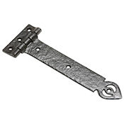 #18 Kirkpatrick 1161 12" (305mm) Black Iron T (Tee) Strap Hinge