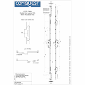 #01 Winkhaus FGTE Cobra Multi-Point Double Door Lock 35mm