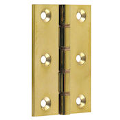 #02 3" (76mm) Solid Brass Butt Hinge DPBW