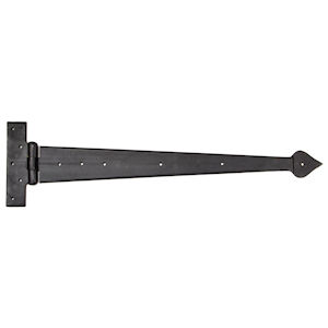#31 22" (562mm) Hand Forged Gothic Arrow Head T (Tee) Strap Hinge