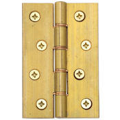 #07 4" (102mm) Solid Brass Butt Hinge DPBW
