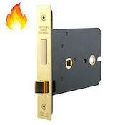 #01  5" (127mm) Imperial G8024/G8025 Deep Horizontal Mortice Bathroom Lock for Door Knobs