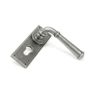 #15 - Chateau Lever Door Handle on Euro Lock Backplate