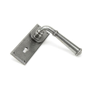#11 - Chateau Lever Door Handle on Lock Backplate
