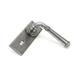 #11 - Chateau Lever Door Handle on Lock Backplate
