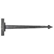 #33 36" (928mm) Hand Forged Gothic Barn Door T (Tee) Strap Hinge