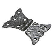 #02 Kirkpatrick 829 2.75" (70mm) Black Iron Butterfly Cabinet Hinge