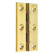 #03 Simonswerk 1210 3" (76mm) Solid Brass Butt Hinge DPBW