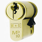 #02 High Security 10 Pin 42mm Euro Profile Single Cylinder